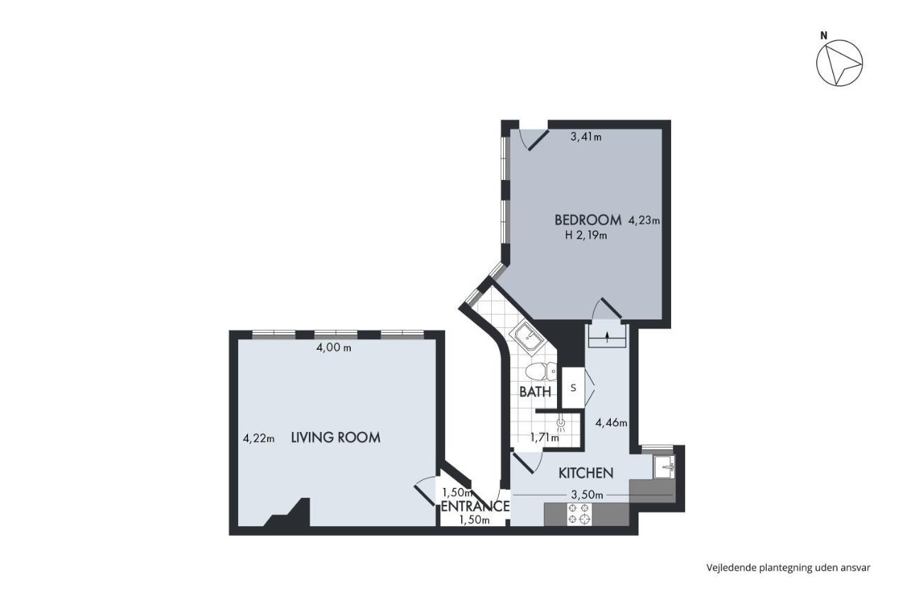 Sanders Central - Cute One-bedroom In The Middle Of It All Leilighet København